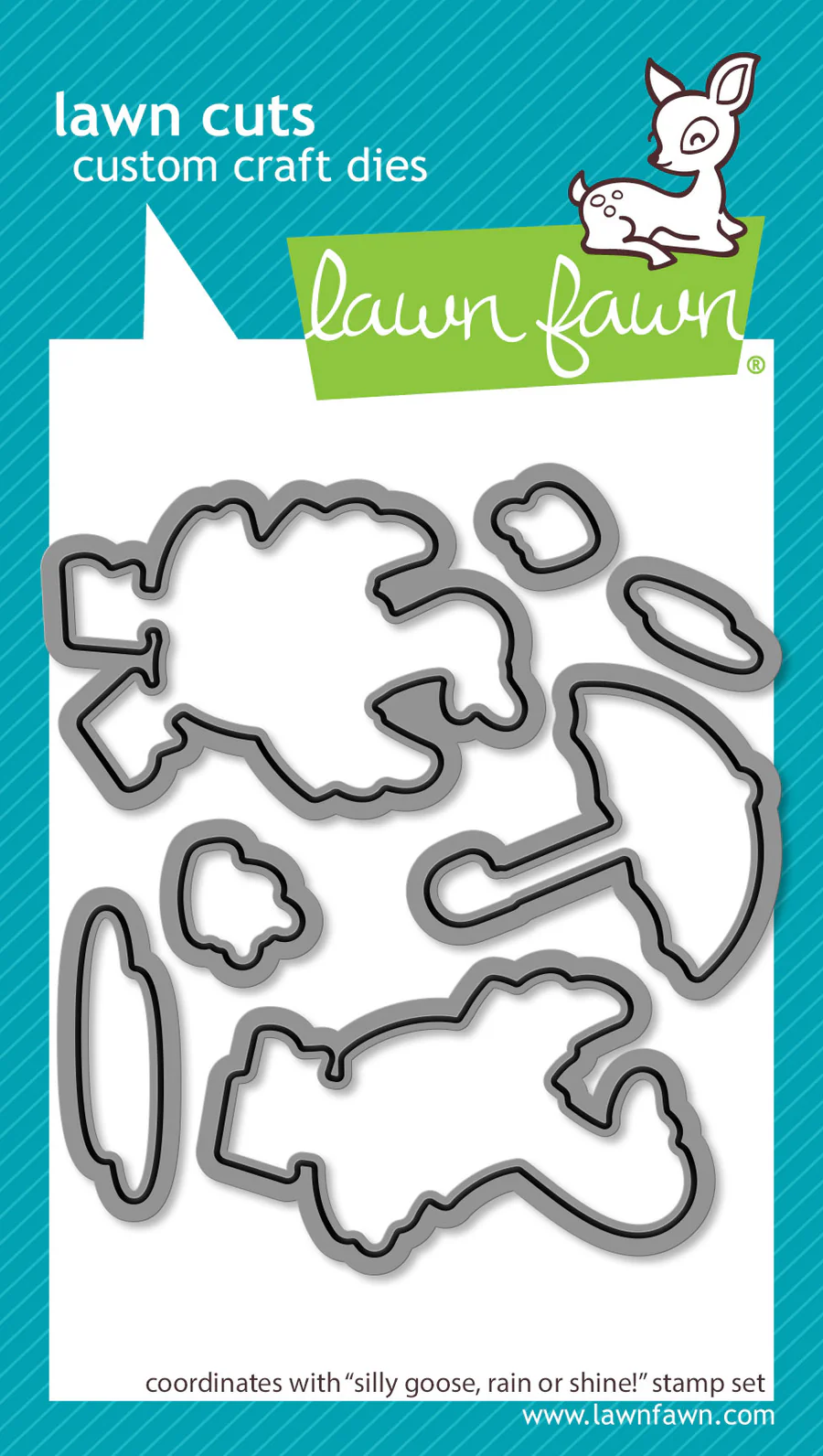 Silly Goose, Rain Or Shine! - Lawn Cuts